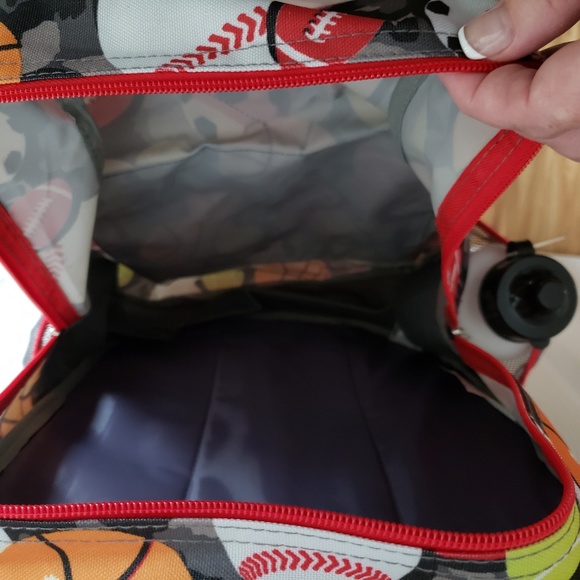 New Sports 5 PC Backpack Set - Picture 2 of 3